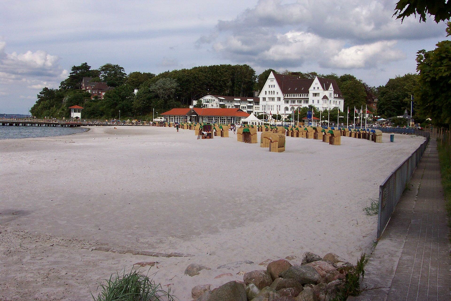 Glücksburg Strand AVW Projekt